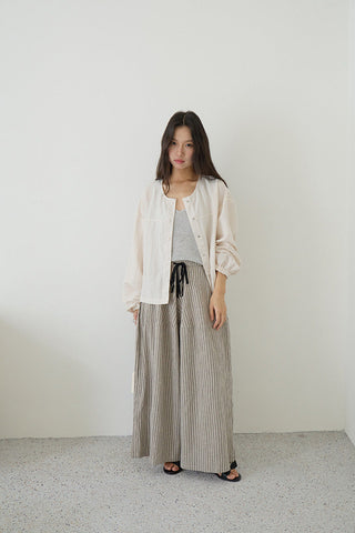 linen sleeveless Top