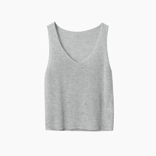 linen sleeveless Top