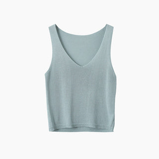 linen sleeveless Top