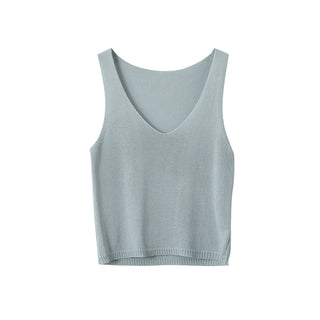 linen sleeveless Top