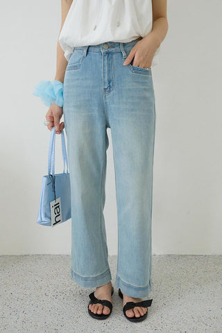 light blue jeans