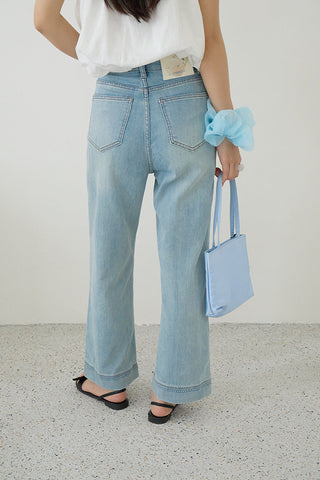 light blue jeans