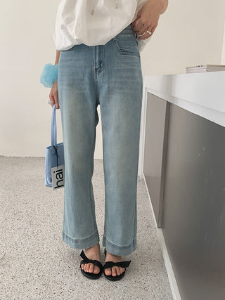 light blue jeans