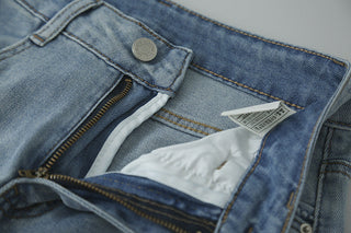 light blue jeans