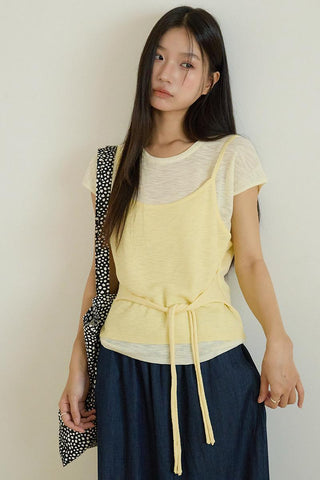 contrast sweater