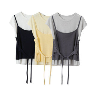 contrast sweater