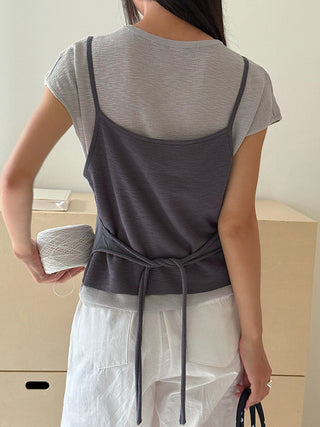 contrast sweater
