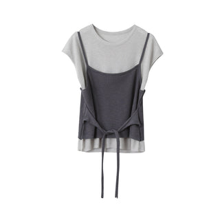 contrast sweater