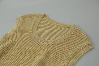 linen lace-up top