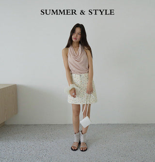 flower hip skirt