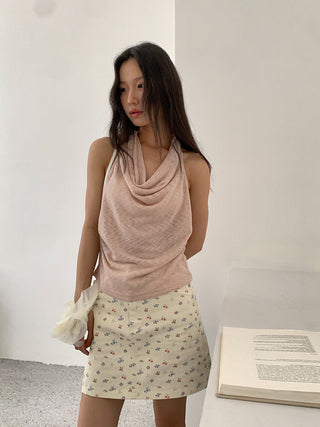 flower hip skirt