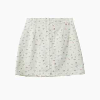 flower hip skirt