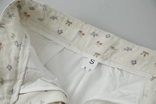 flower hip skirt