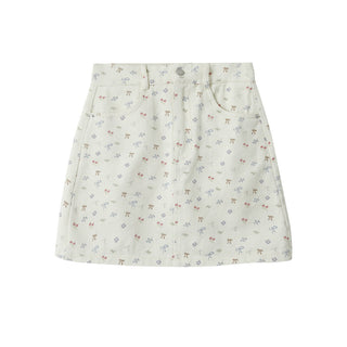 flower hip skirt