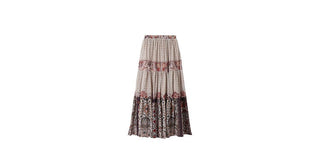 bohemian swing skirt