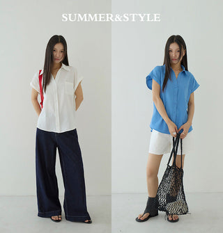 flounced sleeve top