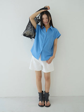 flounced sleeve top