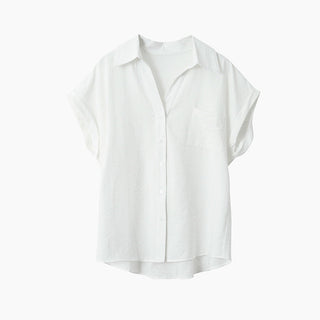 flounced sleeve top