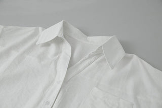 flounced sleeve top