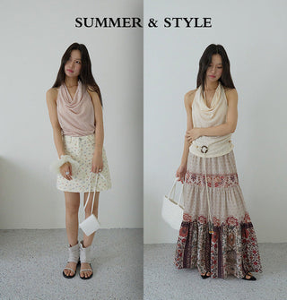 swing halter Top