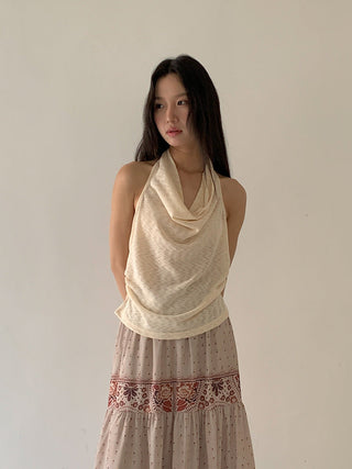 swing halter Top