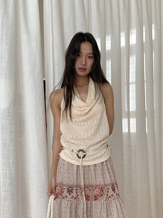 swing halter Top