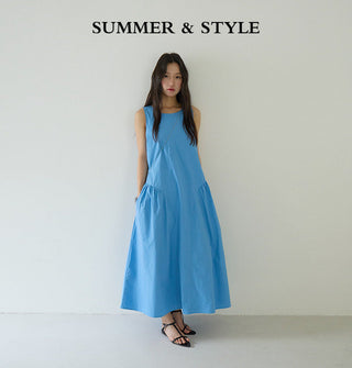 blue Top dress