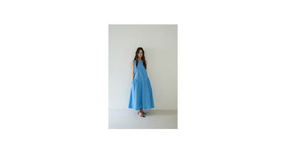 blue Top dress