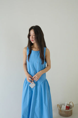 blue Top dress