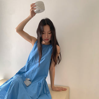 blue Top dress