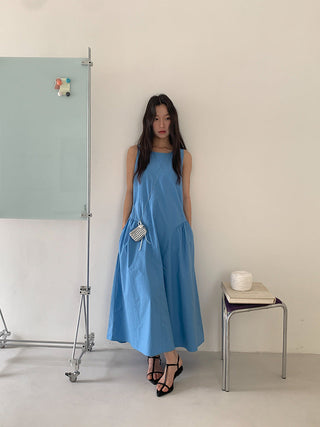 blue Top dress