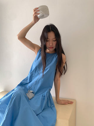 blue Top dress