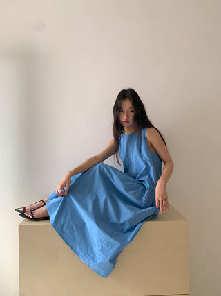 blue Top dress