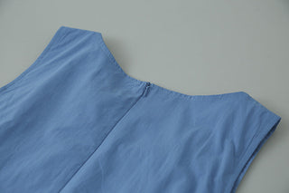 blue Top dress