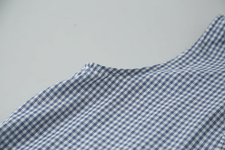 plaid sleeveless Top