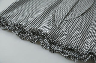plaid sleeveless Top