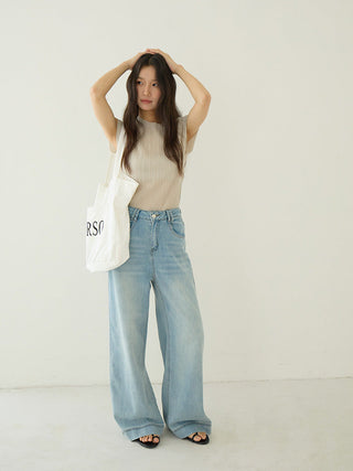 light blue jeans