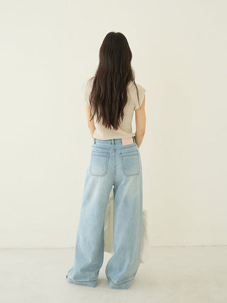 light blue jeans