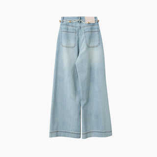 light blue jeans