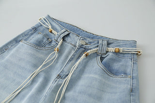 light blue jeans