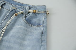 light blue jeans