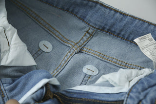 light blue jeans