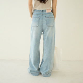 light blue jeans