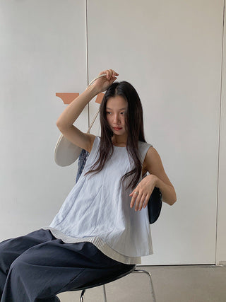 pleated Top top