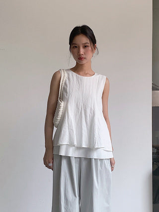 pleated Top top