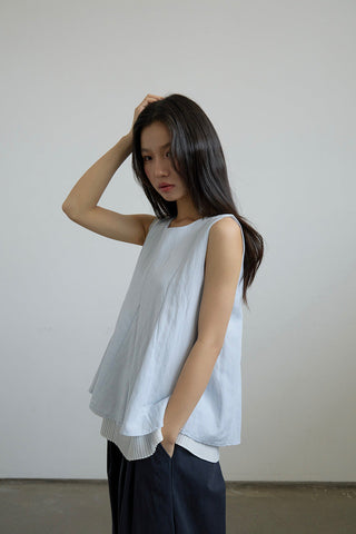 pleated Top top