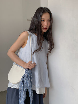 pleated Top top
