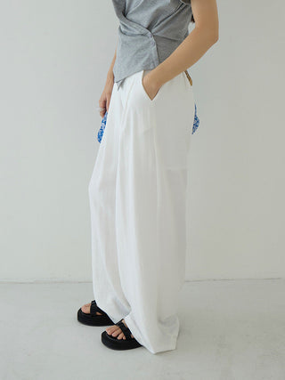 wide suit pants