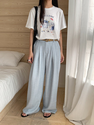 wide suit pants