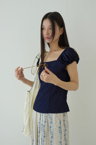 puff sleeve Top